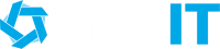 Kirk IT logo with modern office background for IT solutions.